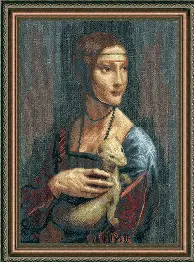 Cross-stitch kit №295 By Leonardo da Vinci "Lady with an Ermine"