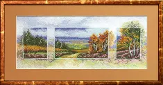 Cross-stitch kit №536 "Autumn"