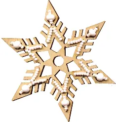 F-038 New Year's decoration kit "Winter fantasies" 