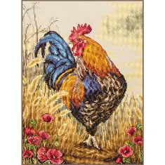 PN-0204865 Lanarte Embroidery Kit Animals, leader, 29x40 cm
