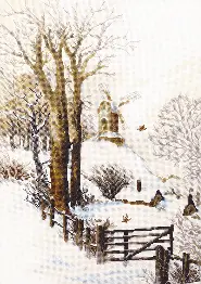 Cross-stitch kit М-359 "Winter sunrise"