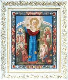 Beadwork kit B-1103 "The Icon of the Mother of God Consolation of All the Afflicted" 