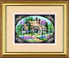 06710 DIMENSIONS cross stitch kit Enchanted Cottage • "Enchanted Cottage"