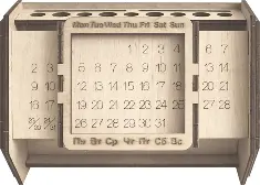 F-018 Designer kit "Eternal calendar (organizer)"