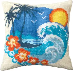 Cross-stitch kit RT-164 “Paradisiacal island” 
