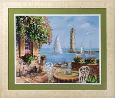 Beadwork kit B-671 "Cafe near the sea"