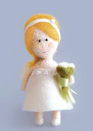 Felting kit V-168 “Bride” 