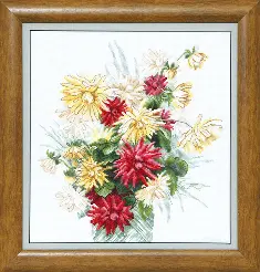BT-085 Counted cross stitch kit Crystal Art "Summer stars"
