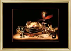 Rhinestone decoration kit KC-061 "Amber night"