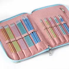 47450 Sweet Affairs KnitPro Aluminum Knitting Needles and Yarn Gift Set