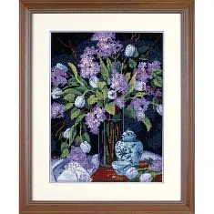 20067 Gobelin stitching kit DIMENSIONS "Tulips & Lilacs"