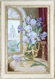 Cross-stitch kit М-127 "Morning coolness" 