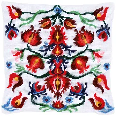 PN-0168442 Vervaco Tapestry Cushion "Folklore"