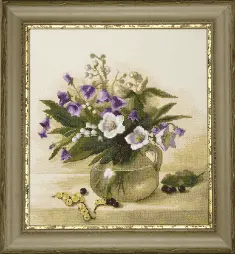 Cross-stitch kit М-134 "Morning blinks"