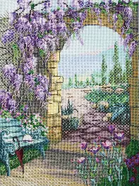 Cross-stitch kit М-346 " Meeting Place"