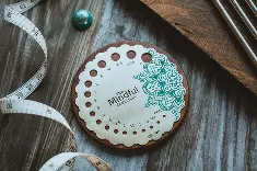 36631 Sterling Silver Plated Metal Needle Gauge Mindful KnitPro