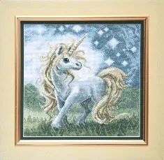 Cross-stitch kit 594 "Unicorn"