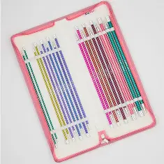 47440 Set of straight needles Zing KnitPro Grande, needle length 25 cm