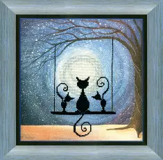 Cross-stitch kit M-236 "Nеar the Moon"