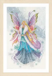 PN-0178653 Counted cross stitch kit LanArte "Winter Fairy Elf"