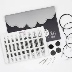 41635 Karbonz Normal KnitPro Deluxe Detachable Needle Set