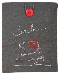 PN-0156718 Vervaco  I Pad Cover "Smile..."
