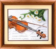Mixed technique stitch kit M-42 "Violin"