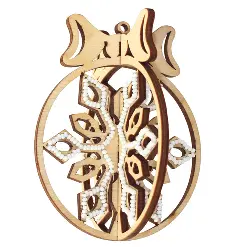 F-025 New Year's decoration kit New Year's Ssnowflake"