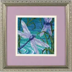 07208 Gobelin stitching kit DIMENSIONS "Dragonfly Pair"