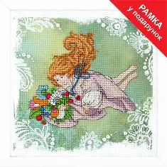 Cross-stitch kit M-337 By Ksenia Fedorova Set of pictures "Disobedient angel. Aromata of summer"