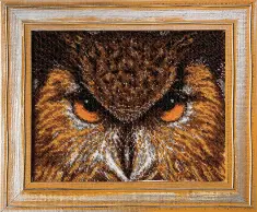 Beadwork kit B-060 "Eagle-owl"
