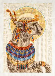 Cross-stitch kit M-452 Counted cross stitch kit series "Legends of Egypt"