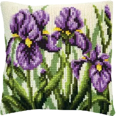 Cross-stitch kit RT-158 "Irises"