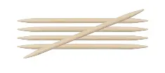 22107 Спицы носочные Bamboo KnitPro, 15 см, 3.50 мм