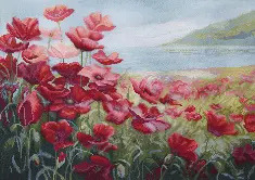 Cross-stitch kit М-408 "Morning freshness"