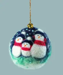 Felting kit V-106 “New Year’s night” 