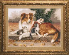 Cross-stitch kit А-166 "Nanny" 