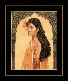 PN-0156295 Counted cross stitch kit LanArte "Moorish Beauty"