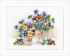 PN-0146578 Vervaco "Pretty pansies"