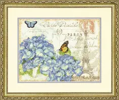 70-35307 counted cross stitch kit DIMENSIONS "Paris Hidrangea"