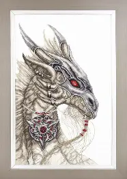 Cross-stitch kit M-319 "Guardian of treasure"