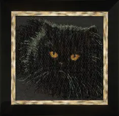 Beadwork kit B-059 "Black cat"