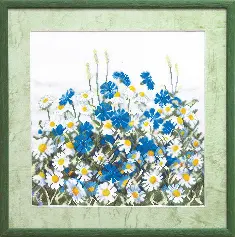 Cross-stitch kit №579 "Cammomiles in field"