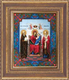 Beadwork kit B-1097 "The Icon of the Mother of God Economissa” 