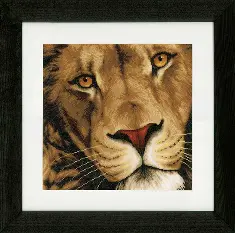 PN-0154980 Counted cross stitch kit LanArte "King of Animals"