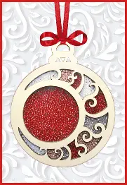 F-097 New Year's decoration kit New Year's toy "Ball"