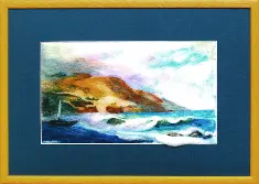 Felting kit V-65 “Sea landscape” 