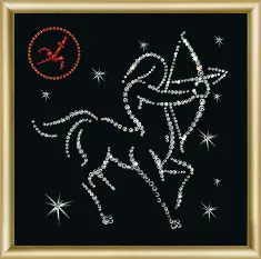 Rhinestone decoration kit KC-014 "Sagittarius" 