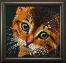 Beadwork kit B-728 "Red kitty"