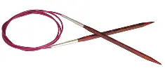25328 Спицы круговые Cubics Symfonie-Rose KnitPro, 60 см, 6.50 мм